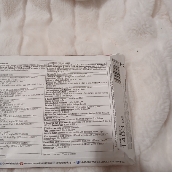 Simplicity 1483 Sewing Pattern – New - Picture 3 of 4